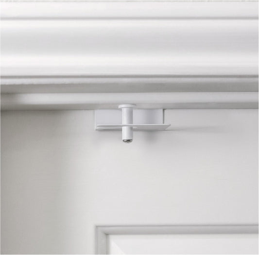 2 Pack – GlideLok Child Safety Door Top Lock | for Interior & Exterior Doors | Lock & Unlock from Both Sides | Stop Kids, Pets, Dogs & Cats from Opening Doors