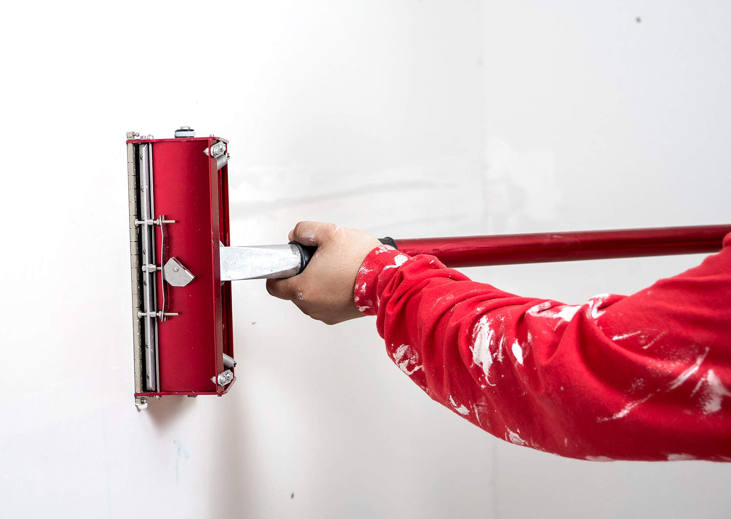 LEVEL5 Drywall Flat Box Extension Handle, 30" to 42" Pro-Grade, Anodized Aluminum | 4-781