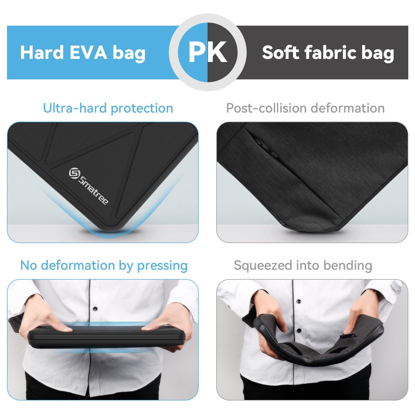 Smatree Hard EVA Protective Sleeve Case Compatible for 16 inch Samsung Galaxy Book5/4/3 Pro, for Samsung Galaxy Book5/4/3 Pro 360, for SamsungGalaxy Book4 Edge/Book4 Ultra/Book3 Ultra Laptop (X8283)