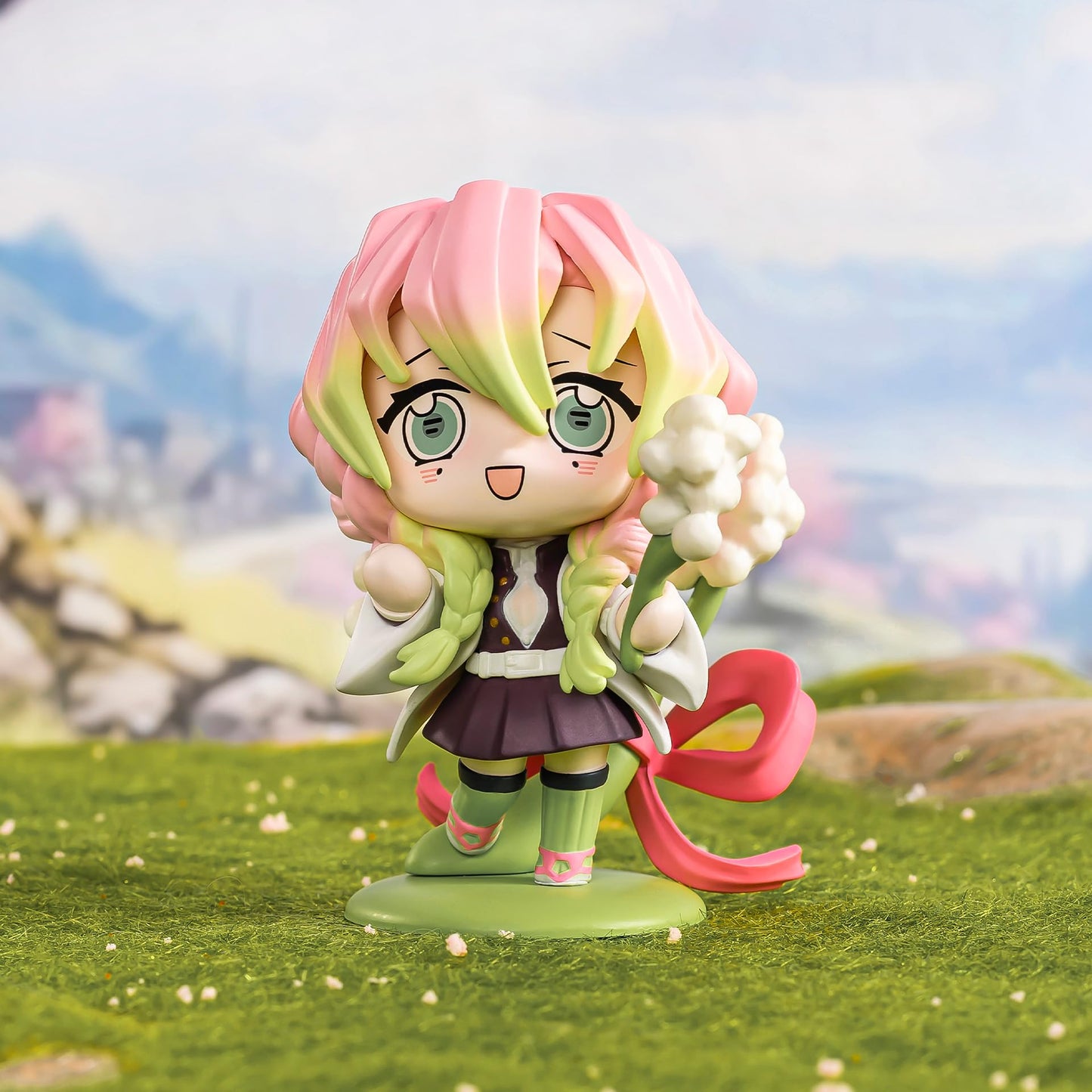POP MART Demon Slayer Birth Flower Series Figures, 12PCs Blind Box Figures, Random Design Action Figures Collectible Toys Home Decorations, Holiday Birthday Gifts, Whole Set