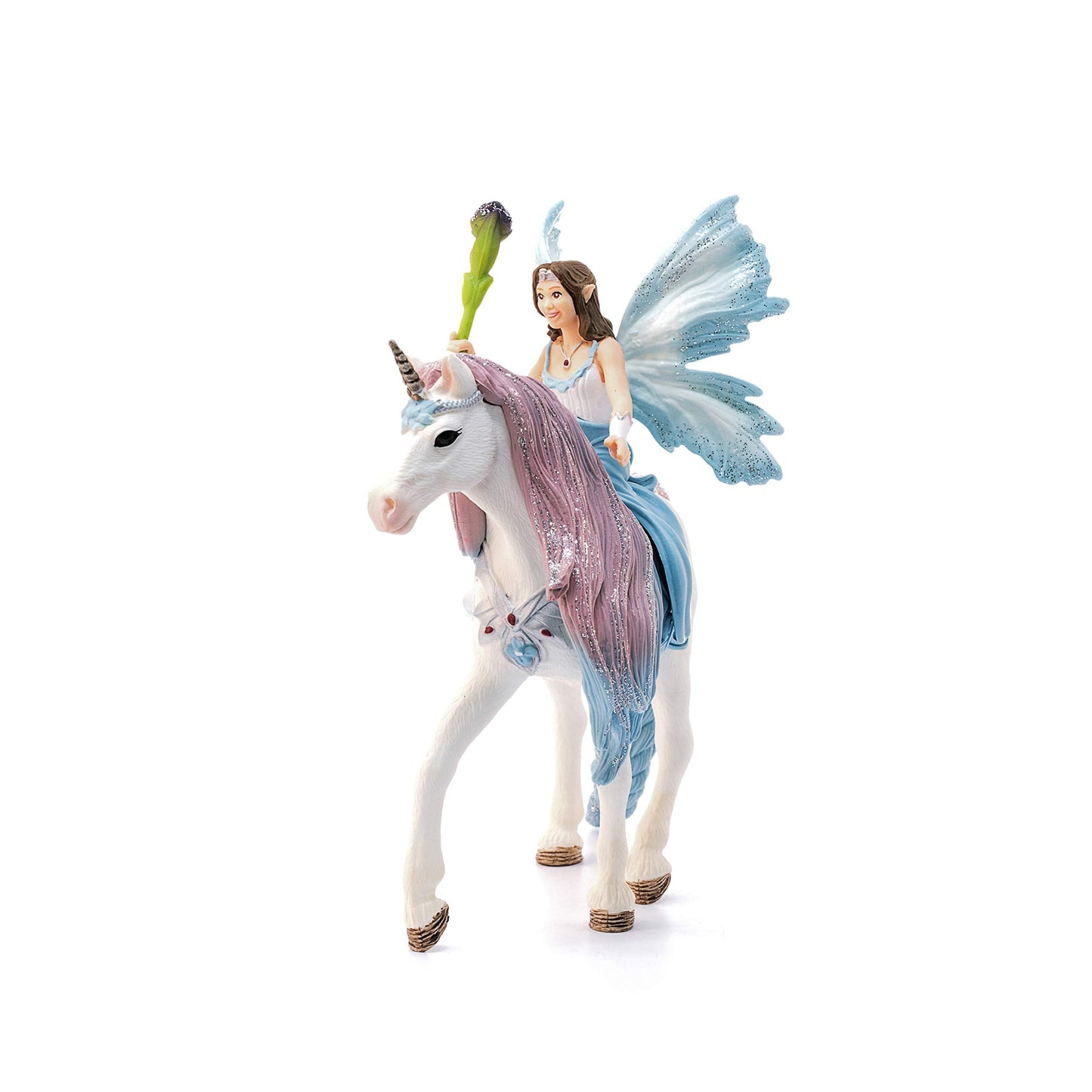 Schleich bayala Fairy Princess Eyela with Sparkly Unicorn Toy from The Princess and the Unicorn Movie for Kids Ages 5-12
