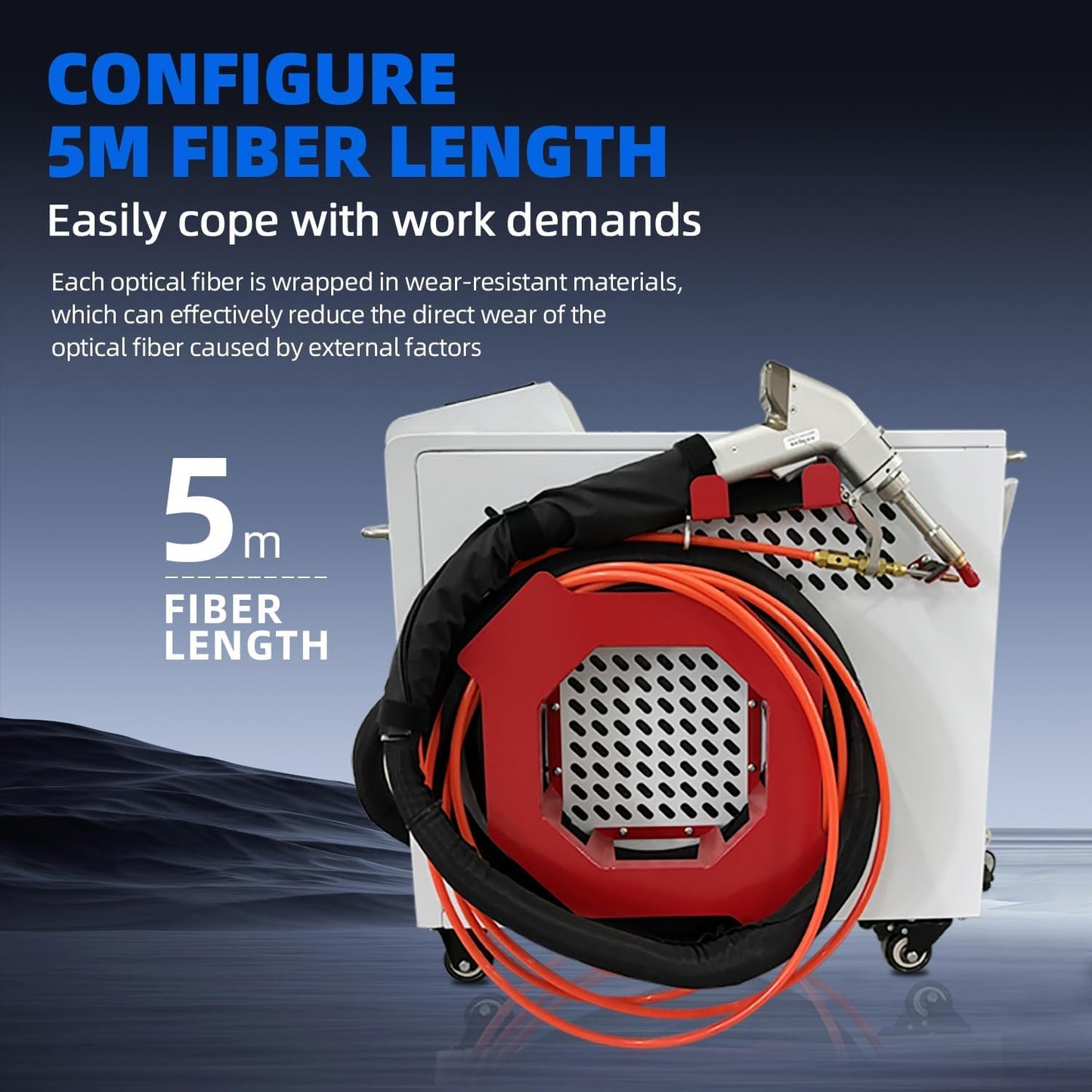 HEROLASER 1500W Air-Cooled Handheld Laser Welder, Portable 220V Laser Welding Machine with Auto Wire Feeder for Stainless Steel, Carbon Steel & Aluminum