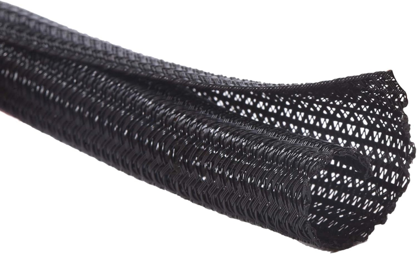 Alex Tech 25ft 1 inch - Cord Protector Wire Loom Tubing Cable Sleeve Split Sleeving For USB Cable Power Cord Audio