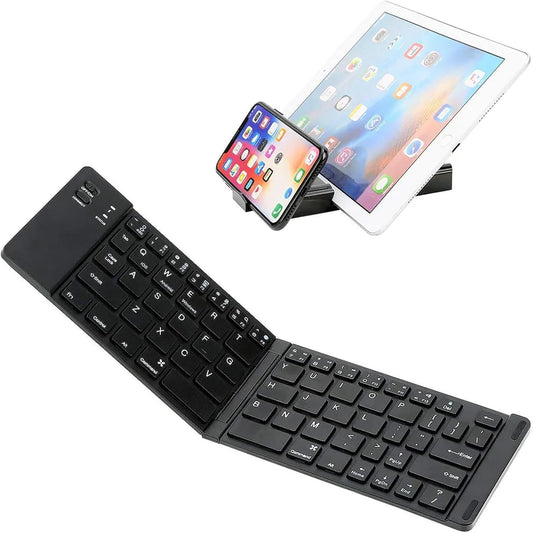 Tek Styz 403E Wireless Bluetooth Keyboard Compatible with Spice Mobile X-Life Built-in Phone Holder/Stand-Ultra Slim