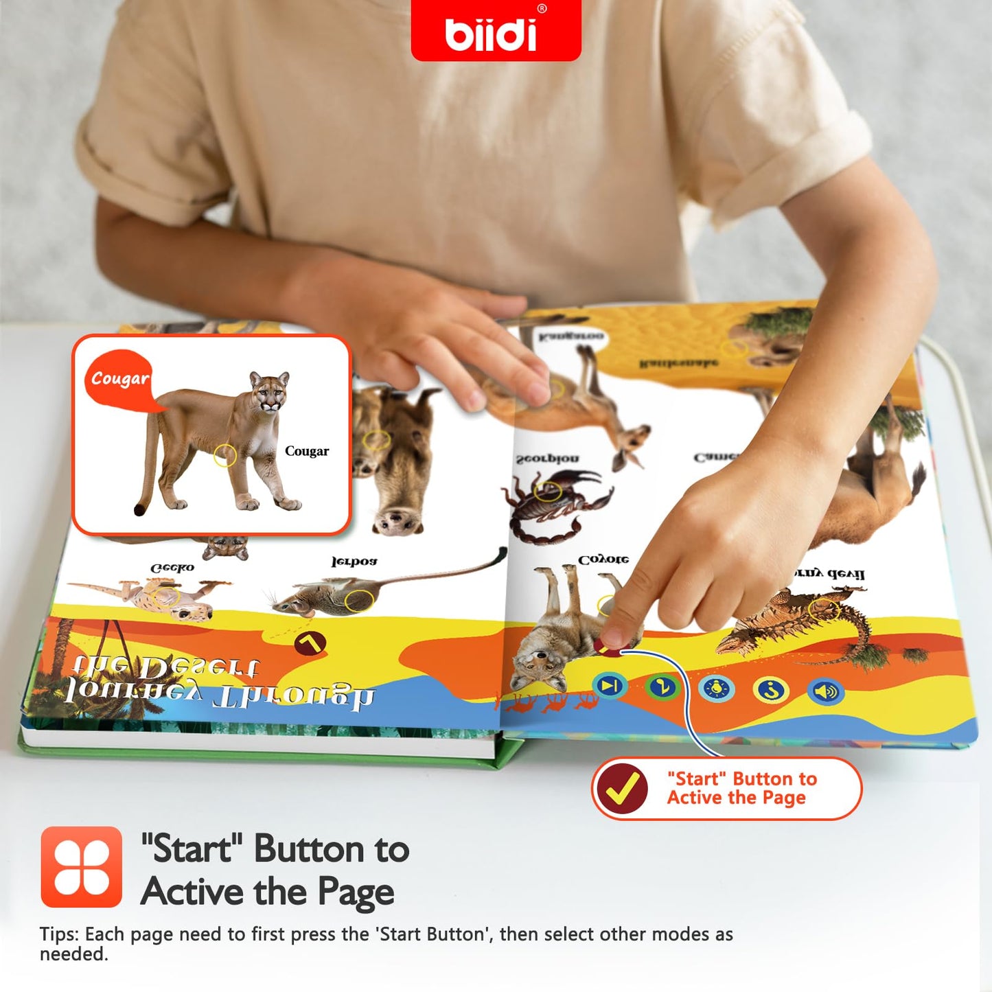 English Interactive Sound Book for Toddler3-5,Talking Activity Book,Educational Learning Toys for Boys Girls, Birthday Gifts for Kid Age 3 4 5 6 Year Old,Sensory Autism Toys,171 Animal,600+Sounds