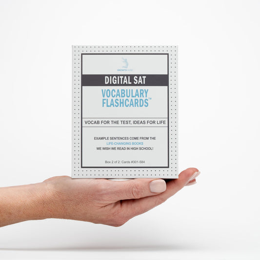 SAT/ACT Vocabulary Flash Cards Box #2 by Growth Wise
