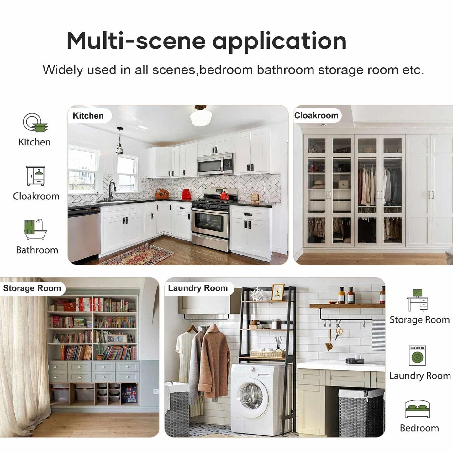EaseLife Bifold Closet Door,for 42in x 80in (Double 21x80) Opening,French Glass Barn Doors with 3.5FT Concealed Bi-Fold Sliding Hardware Kit Included,Preassembled Door,Easy Install,DIY staining