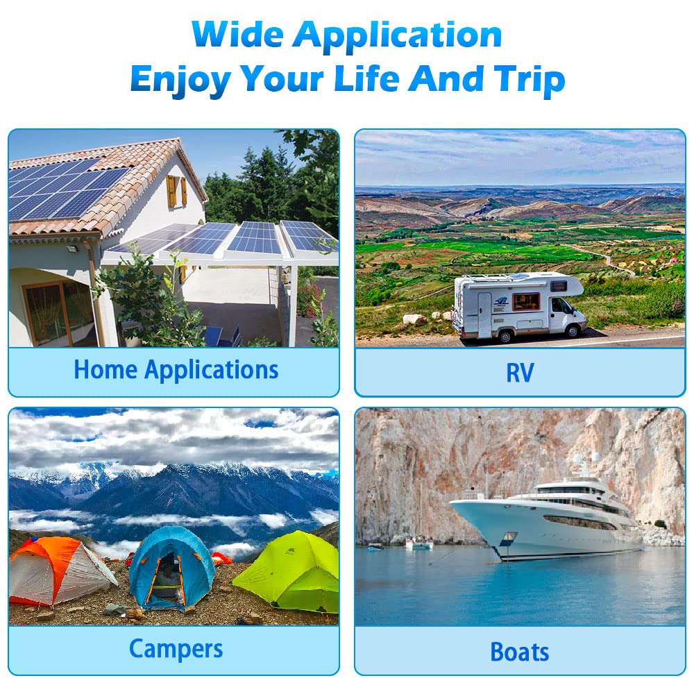 Sungoldpower 3000W DC 12V Peak 9000W Inverter Charger Pure Sine Wave, AC 120V with 90A Battery AC Charger, LCD Display & Remote Control, Low Frequency Inverter, for RV, Trailer, Camper, Home, Boat