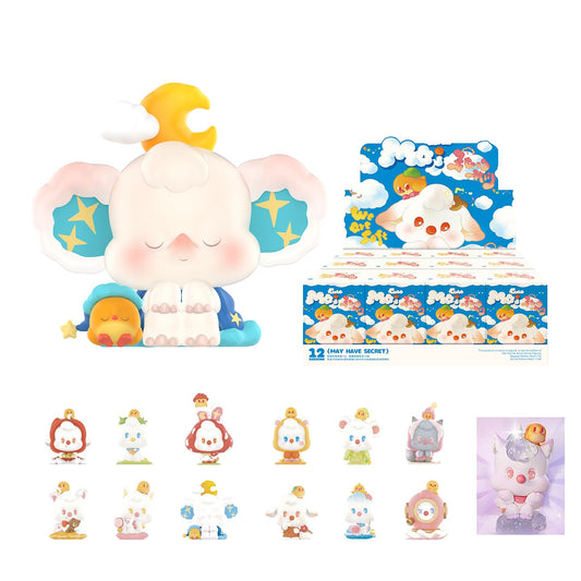 OHKU MOI Gentle Souls Series Figurine Blind Box Random Design Action Figures Collectible Toys Home Decorations Holiday Birthday Gifts (Whole Set)