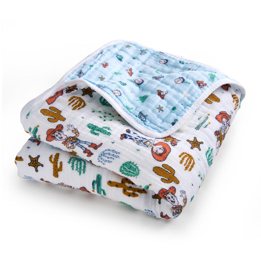 aden + anais™ Essentials Cotton Muslin Blanket Toy Story, Woody and Friends