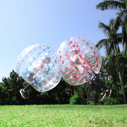SZCQ Inflatable Bumper ONLY ONE Ball 1.5M/5ft Diameter Adults Kids Bubble Soccer Balls Blow Up Toy Playground Human Hamster Knocker Outdoor Zorb