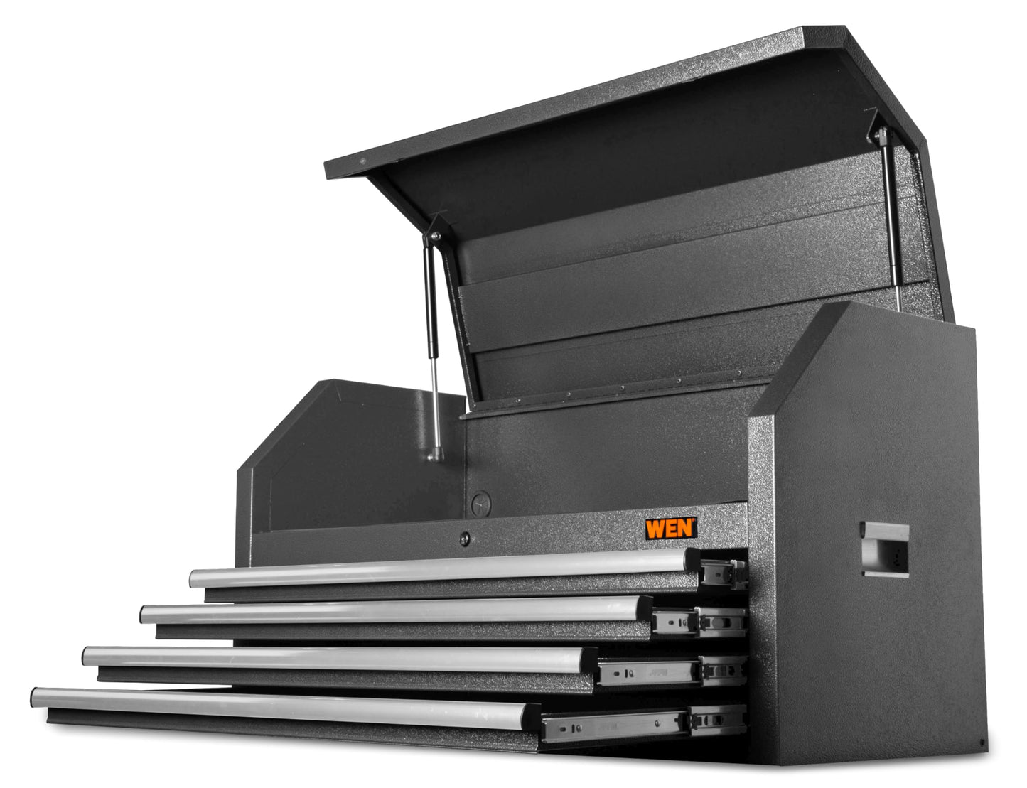 WEN 42-Inch Premium Tool Chest with Heavy Duty 21-Gauge Powder-Coated Steel Construction and Onboard Charging Station (GG421T)