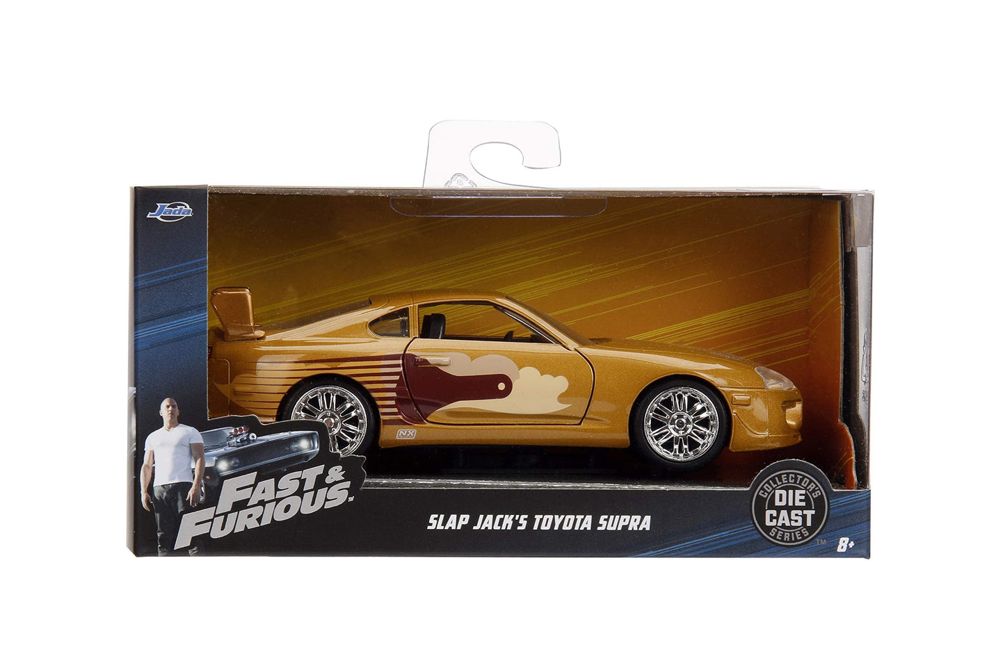 Jada Toys Fast & Furious 1:32 Slap Jack's 1995 Toyota Supra Die-cast Car, Toys for Kids and Adults (JA99542)