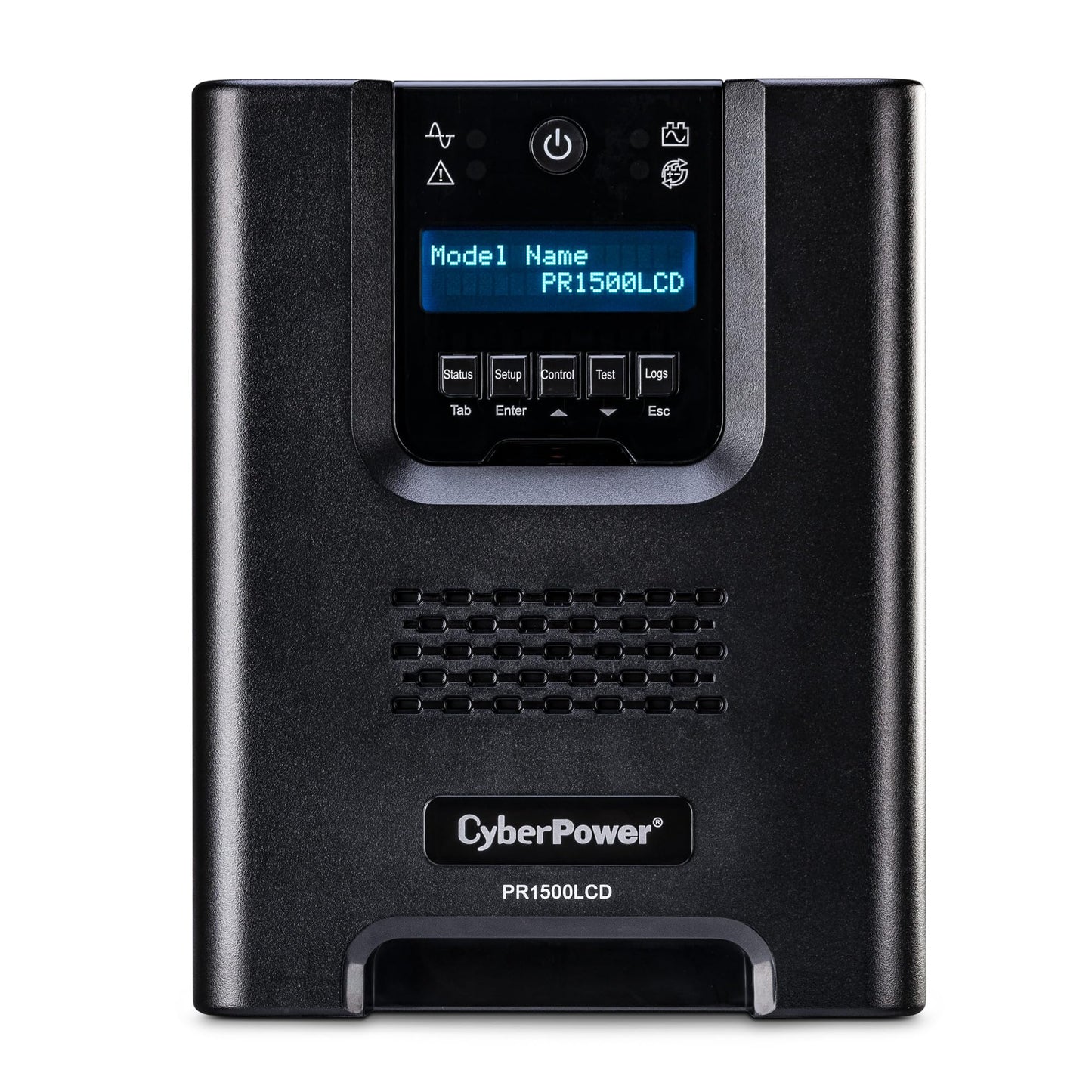 CyberPower PR1500LCD Smart App Sinewave UPS Battery Backup and Surge Protector, 1500VA/1500W, 8 Outlets, AVR, Mini-Tower, UL Certified