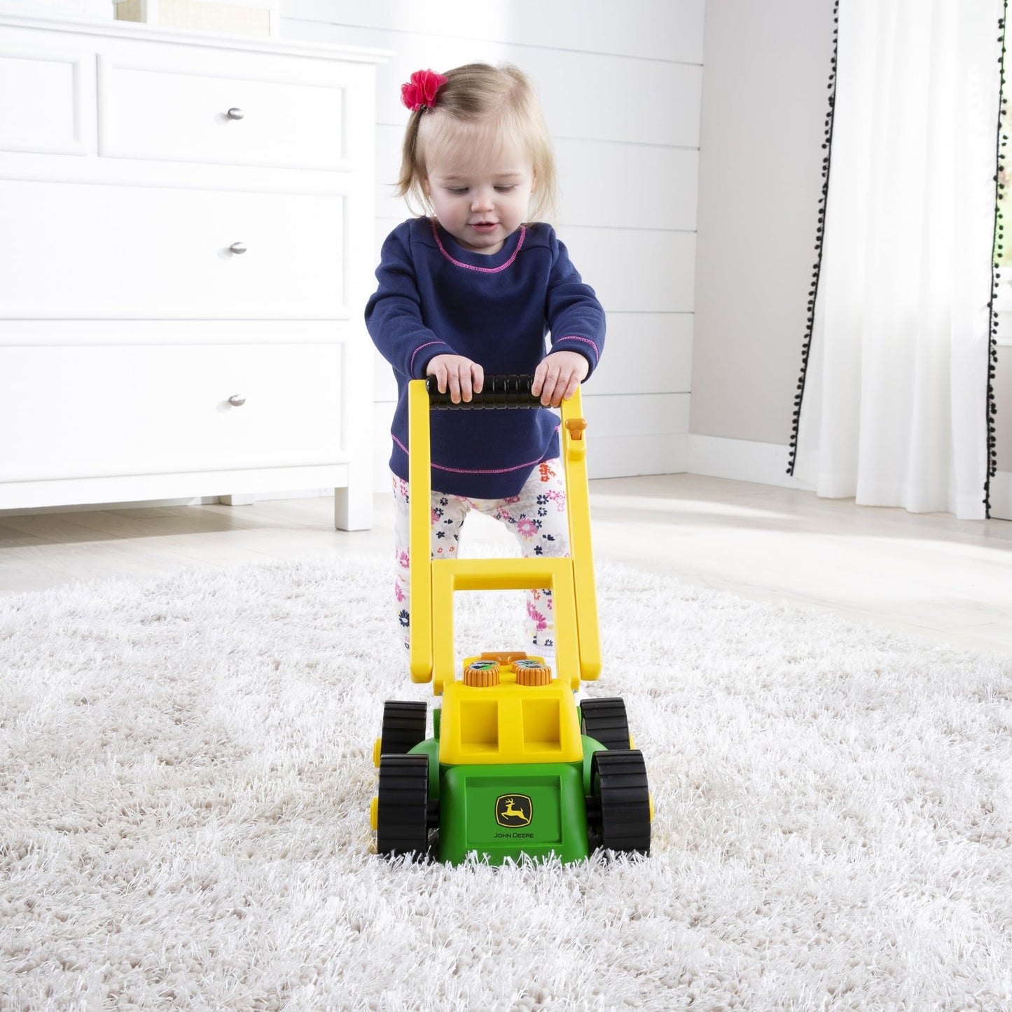 Tomy John Deere Electronic Lawn Mower, Toy for Kids