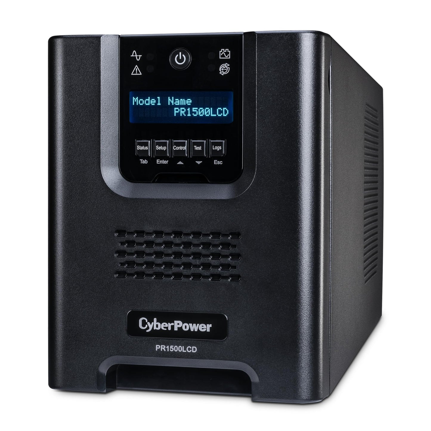 CyberPower PR1500LCD Smart App Sinewave UPS Battery Backup and Surge Protector, 1500VA/1500W, 8 Outlets, AVR, Mini-Tower, UL Certified