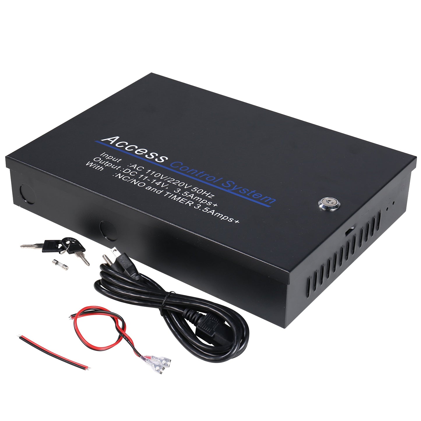 UHPPOTE Commercial Grade Four Door Security Access Control Panel Including Power Supply with Backup Battery Link