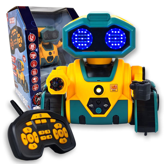 Hyper Drive Smart-Bot Coding Robot Kit for Kids – STEM Robotics Toy with Easy Programming for Beginners – Build, Code & Play Educational Robot