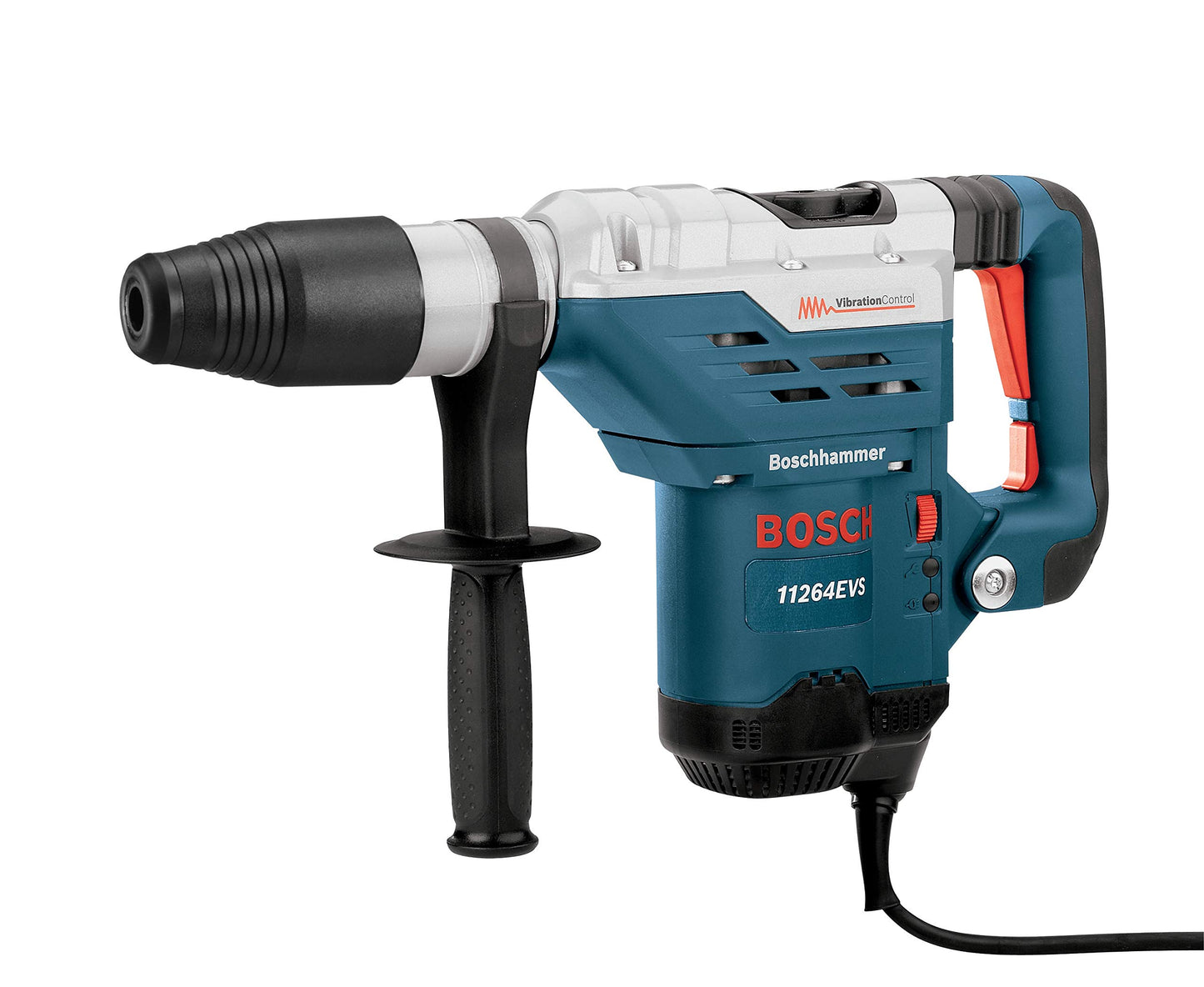 BOSCH 11264EVS 1-5/8 SDS-Max Combination Hammer with BOSCH HS1922 4-1/2 In. x 17 In. Clay Spade SDS-Max Hammer Steel