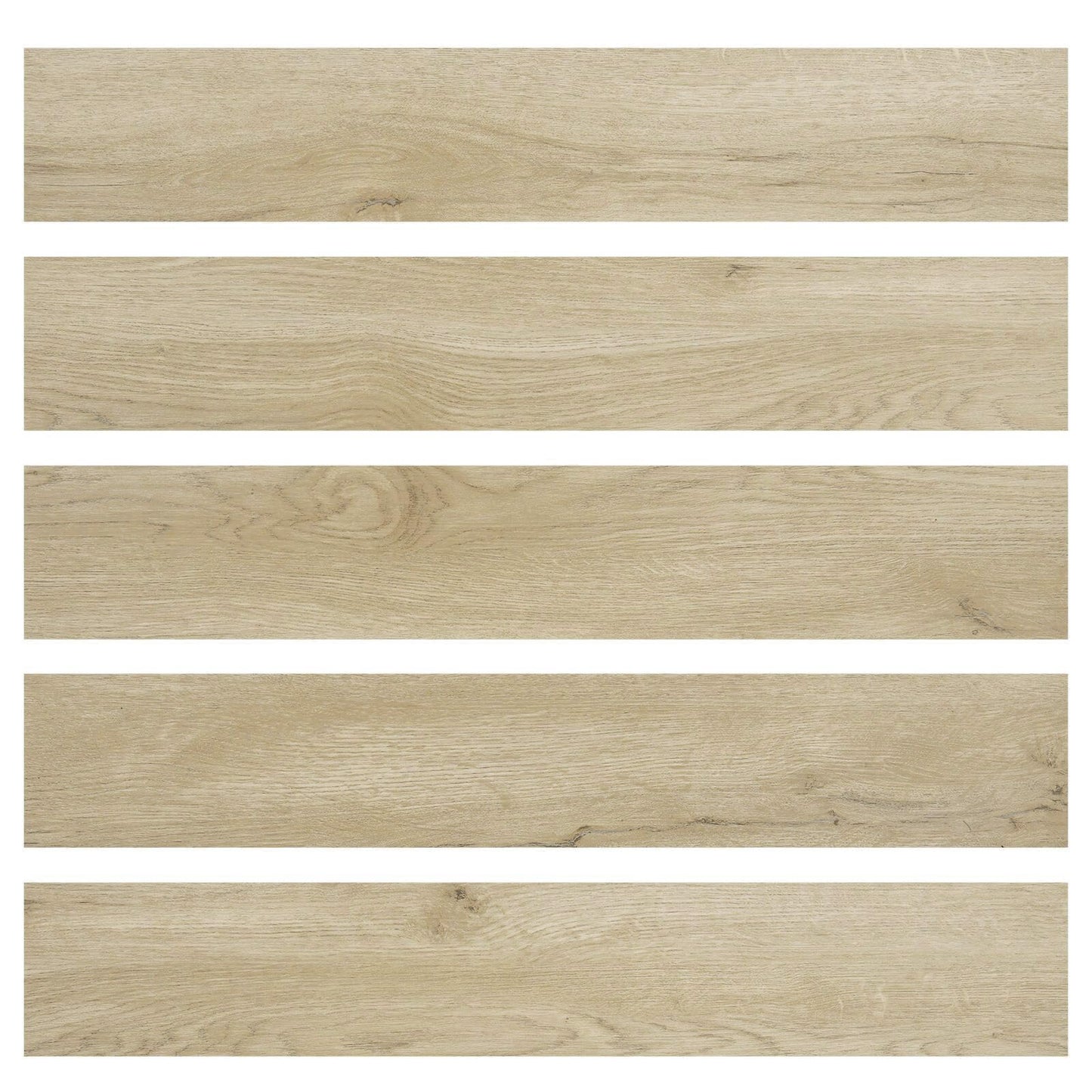 Mysflosy Peel & Stick Floor Tile, 36-Pack 54 Sq.Ft Waterproof Luxury Vinyl Flooring Self-Adhesive, Wood-Look Vinyl Planks for DIY Installation