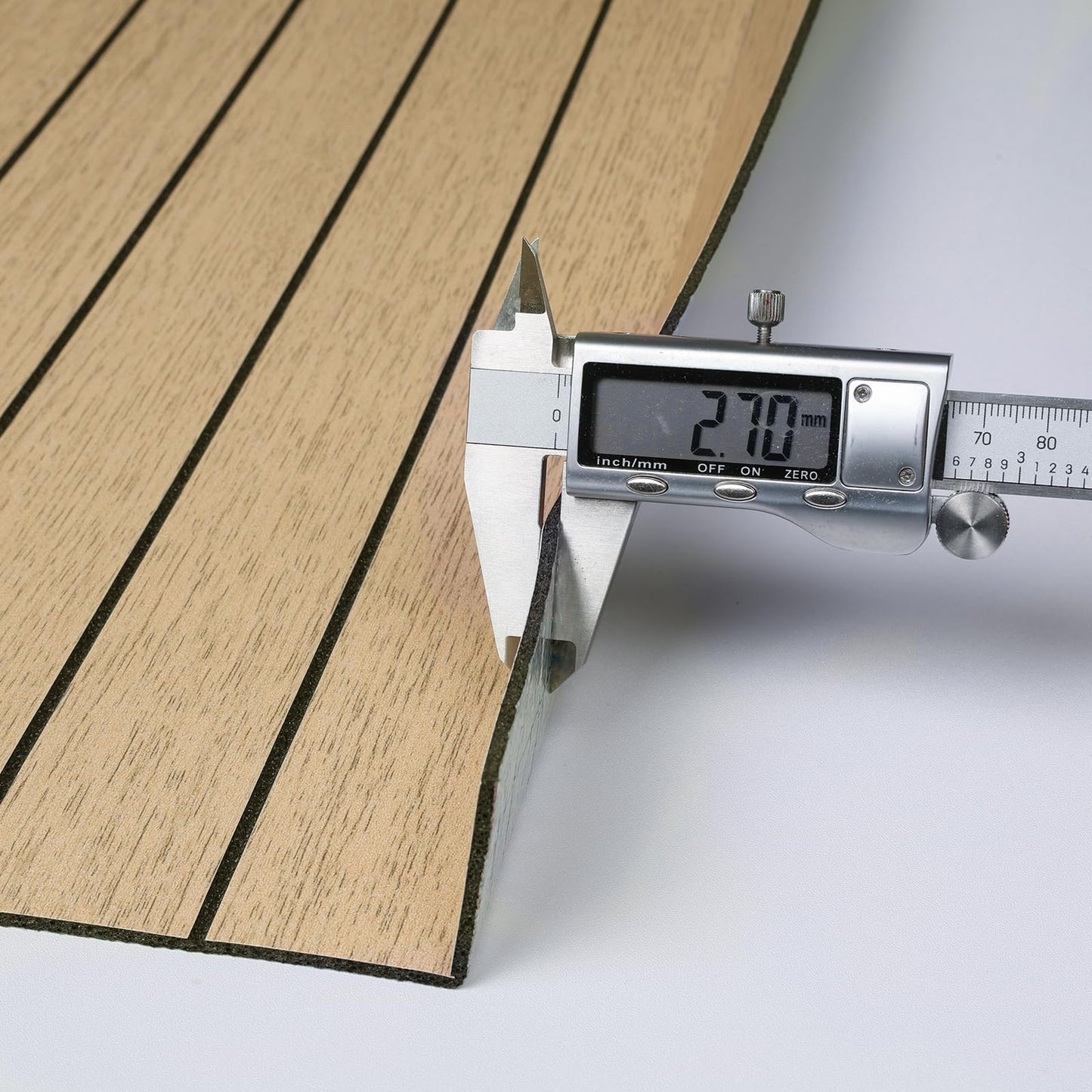 Stickyart Natural Wood Panels for Wall 23.6"X 196.8" Peel and Stick 3D Slat Wall Panel Light Wood Slat Wallpaper Self Adhesive Flexible Walls Paneling PVC Thick Waterproof for Ceiling Interior Walls
