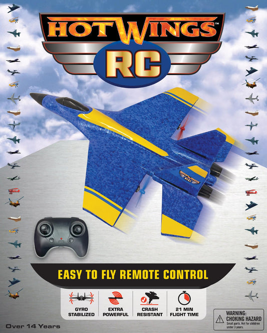 Hot Wings RC Gyro Stabilized Easy to Fly Plane in Aviation Museums Nationwide