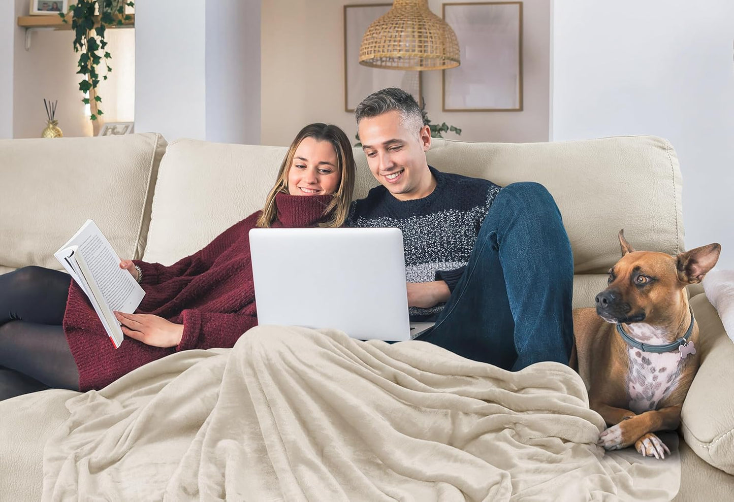 Utopia Bedding Fleece Blanket - Ultra Soft & Lightweight Twin Size (60x80 Inches) | Cozy All-Season Home Decor Gift