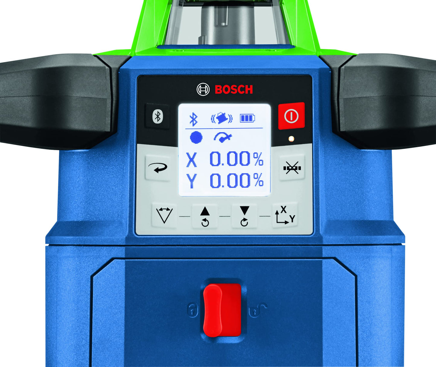BOSCH GRL4000-90CHVK-S REVOLVE 18V Connected Green-Beam Self-Leveling Horizontal/Vertical Rotary Laser Kit, Includes Tripod, Grade Rod, Receiver, Battery Adapter, Carrying Case, & Accessories