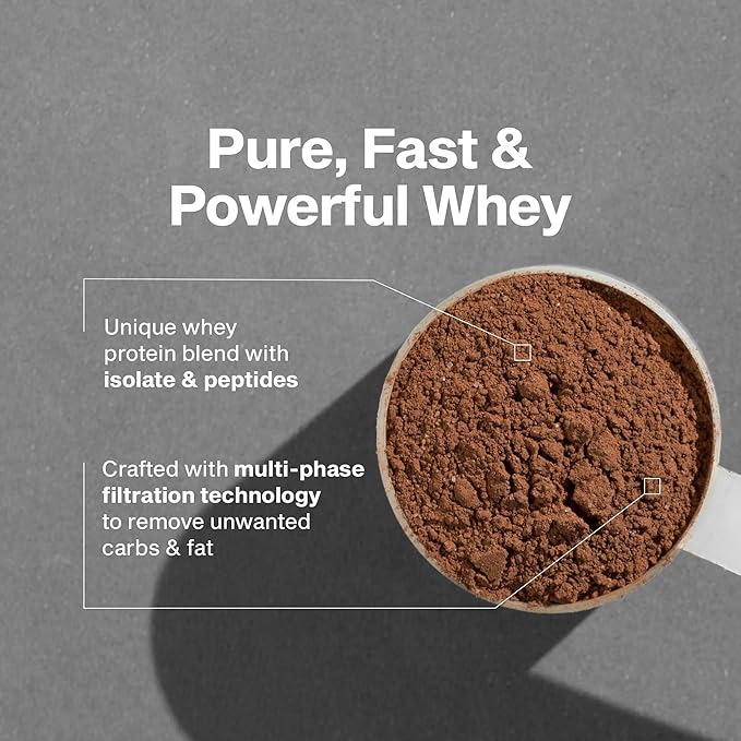 Muscletech Whey Protein Powder (Milk Chocolate, 2 Pound) - Nitro-Tech Ultimate Muscle Building Formula with Whey Protein Isolate - 30g of Protein, 3g of Creatine & 6.8g of BCAA - Packaging May Vary