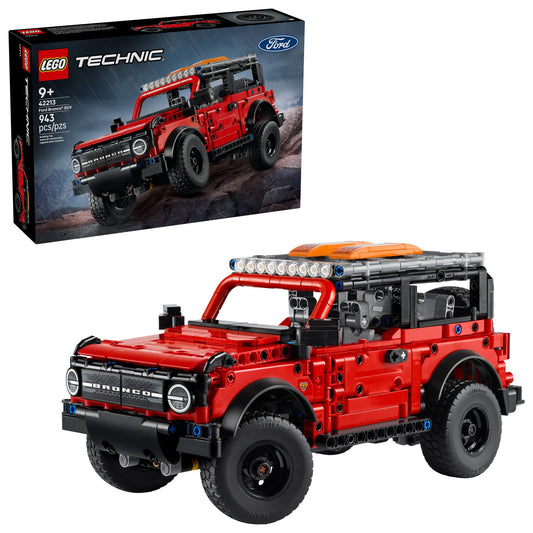 LEGO Technic Car Building Toy for Boys and Girls, Ages 10+, Model Kit, Birthday Gift, Authentic Trim & Details, 42213