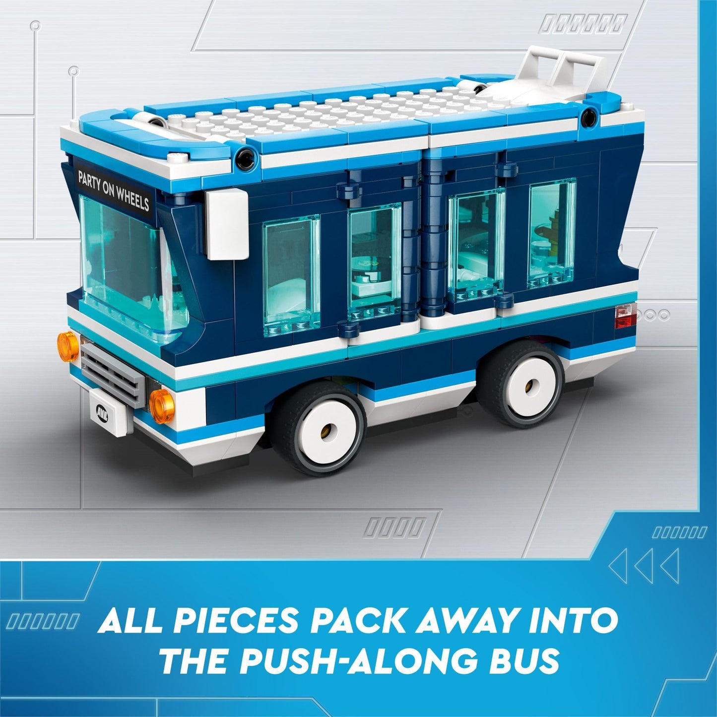 LEGO Despicable Me 4 Minions’ Music Party Bus, Creative Building Toy for Kids, Fun Despicable Me Toy Playset, Gift for Boys and Girls Aged 7 and Up, 75581