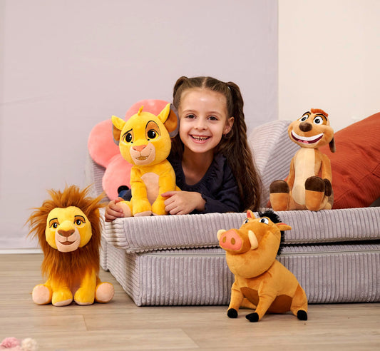 Disney Lion King, 30 Years of the Lion King, Mufasa, 25 cm Plush Toy, Suitable from the First Months of Life