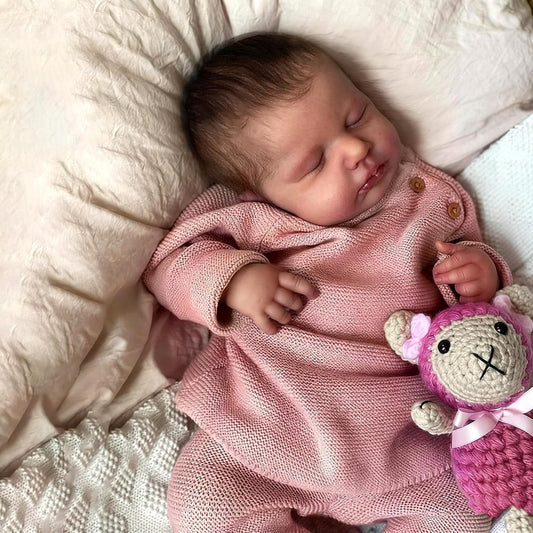 Zero Pam Full Silicone Baby Doll-20'' Reborn Baby Dolls Silicone Full Body, Anatomically Correct Girl, Realistic Babys Doll, Real Life Reborn Dolls with Accessories