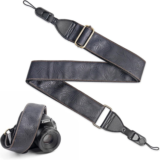 Vintage Adjustable Neck & Shoulder Camera Strap - QIELIZI Lifestyle