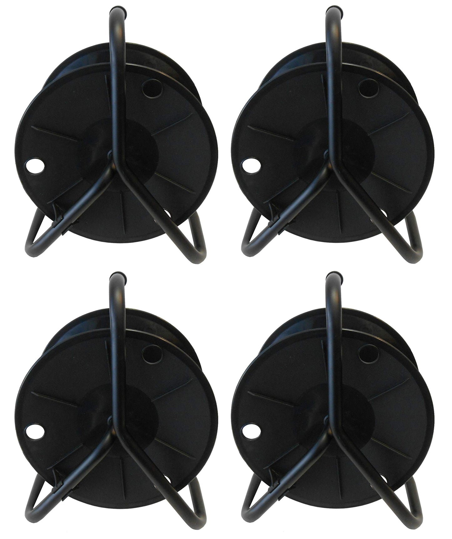Audio2000'S ADC2716B4 4-Pack Portable Cable Reels/Cord Reels, Capacity of Each Reel: 330 feet of 6mm Cable/Cord