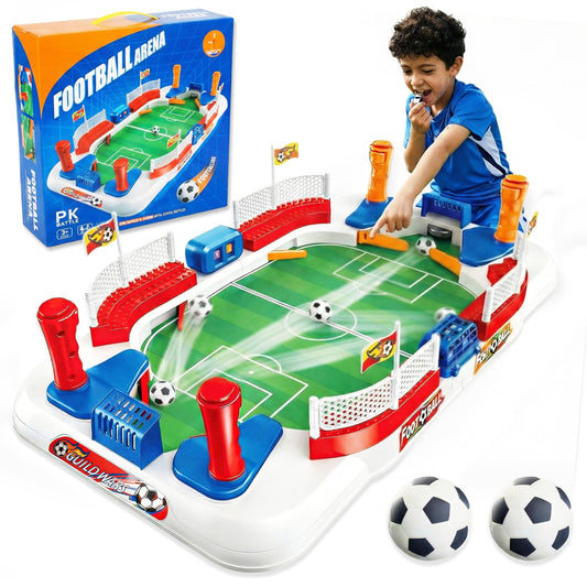 SMILESSKIDDO Soccer Board Games for Kids, Mini Foosball Table Toys for 3 4 5 6 7 8-12 Year Old Kids, Interactive Soccer Toys Indoor Home Party - Gift for Boys Girls Birthday Holiday