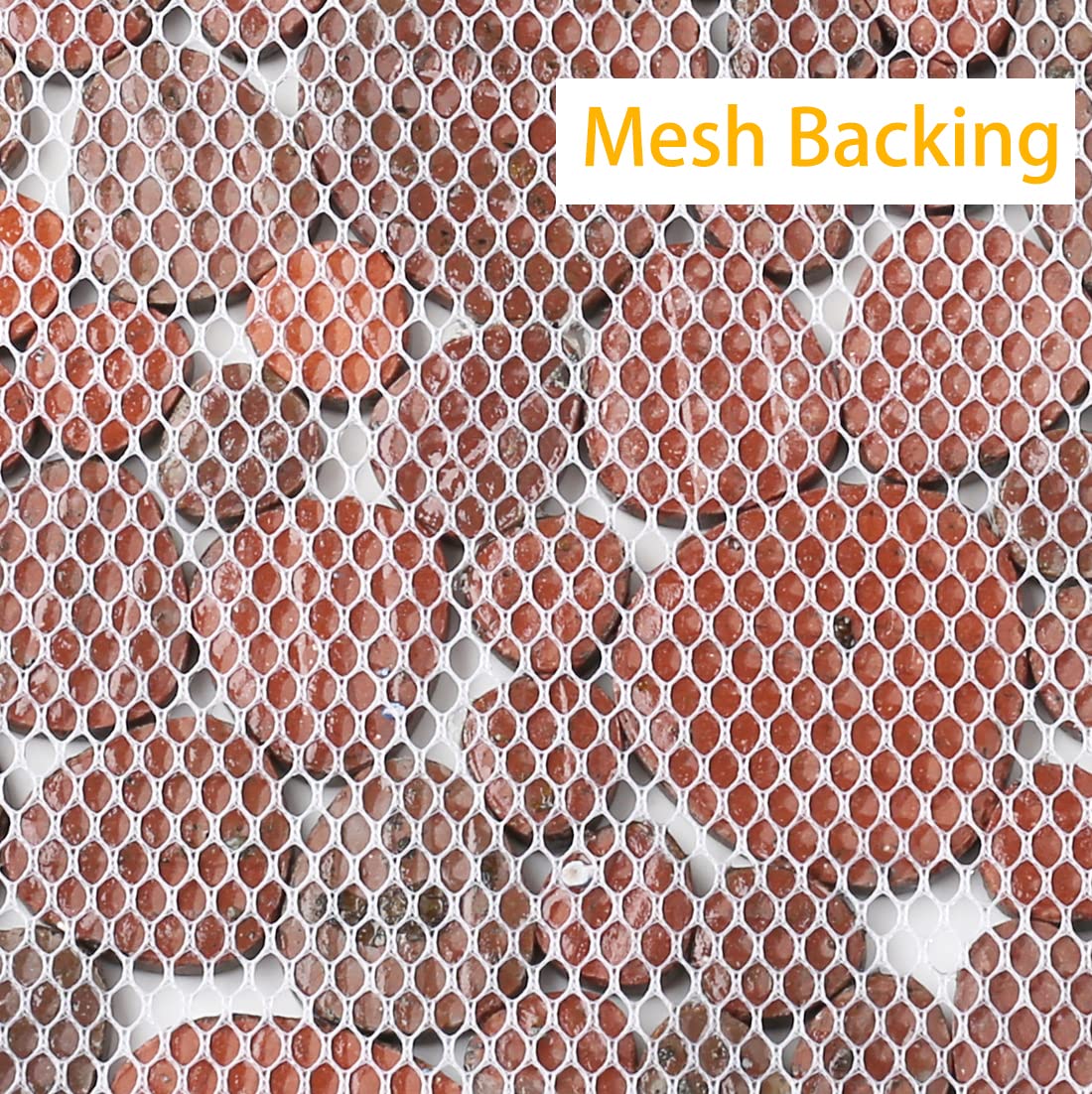 Parrotile Pebble Shower Floor Tile Bathroom Beige Wall Backsplash Mosaic Tiles (5 Sheets)
