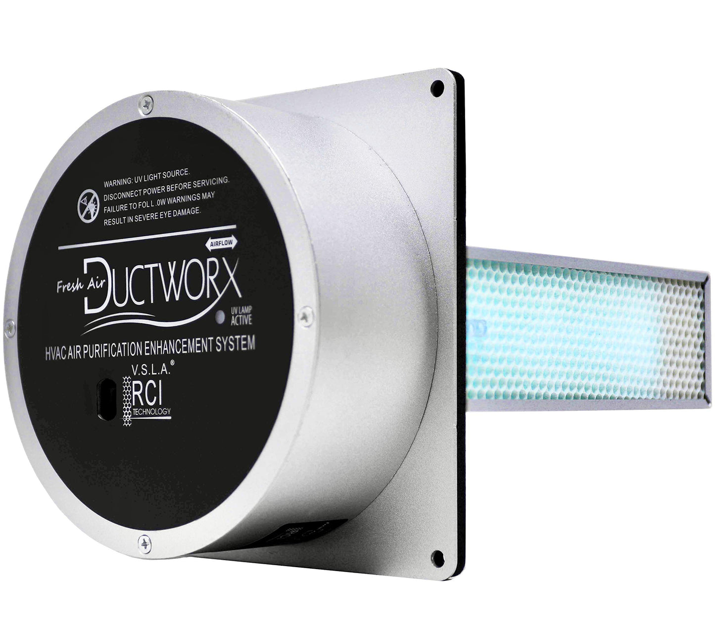 Fresh Air Ductworx Hvac Air Purification Enhancement System Similar to EcoQuest and Vollara Units with Improved Quality.