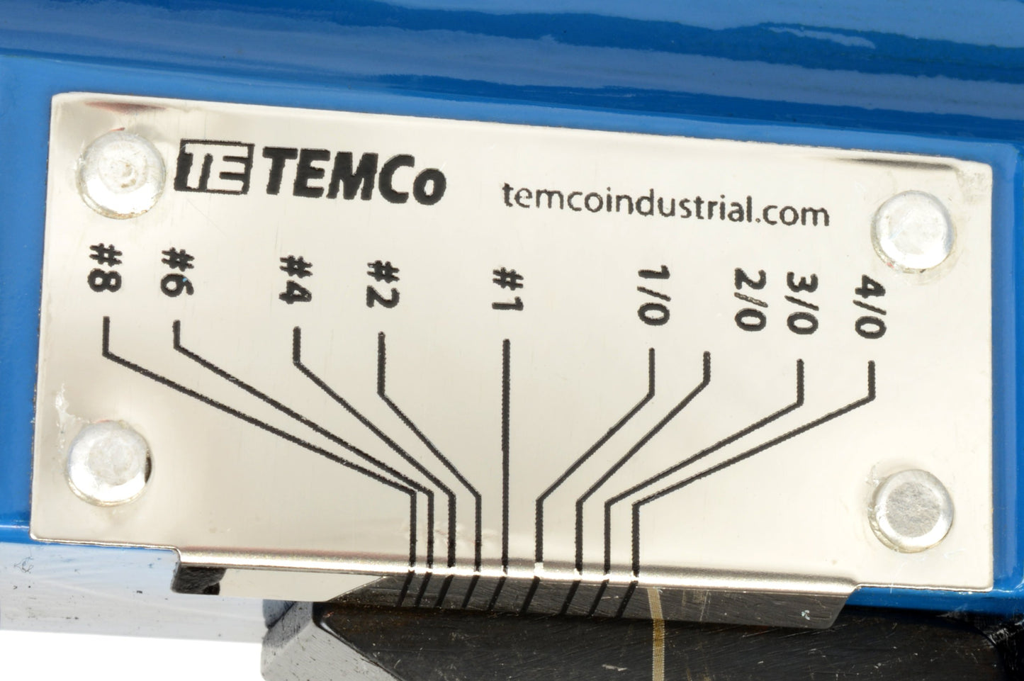 TEMCo Lug Crimper Tool TH0012-8 AWG - 0000 AWG(4/0) DIELESS Indent Electrical Battery Terminal Cable Wire 5 YEAR WARRANTY