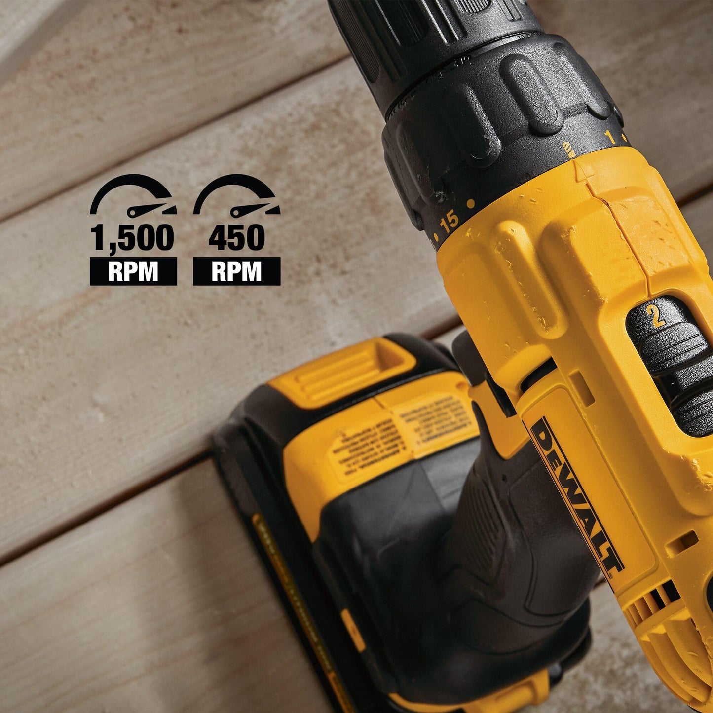 DEWALT 20V MAX Cordless Drill and Impact Driver, Power Tool Combo Kit , Includes 2 Batteries, Charger and Bag (DCK240C2)