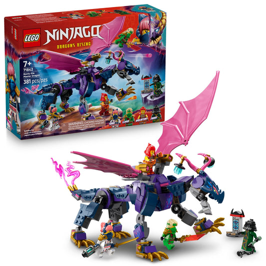 LEGO NINJAGO Rontu The Master Dragon Building Toy - Dragons Rising Model Building Kit for Boys & Girls, Ages 7+ - Kids Toy W/ 4 Ninja Minifigures & Dragon Figurine - Gift Idea for Birthdays - 71842