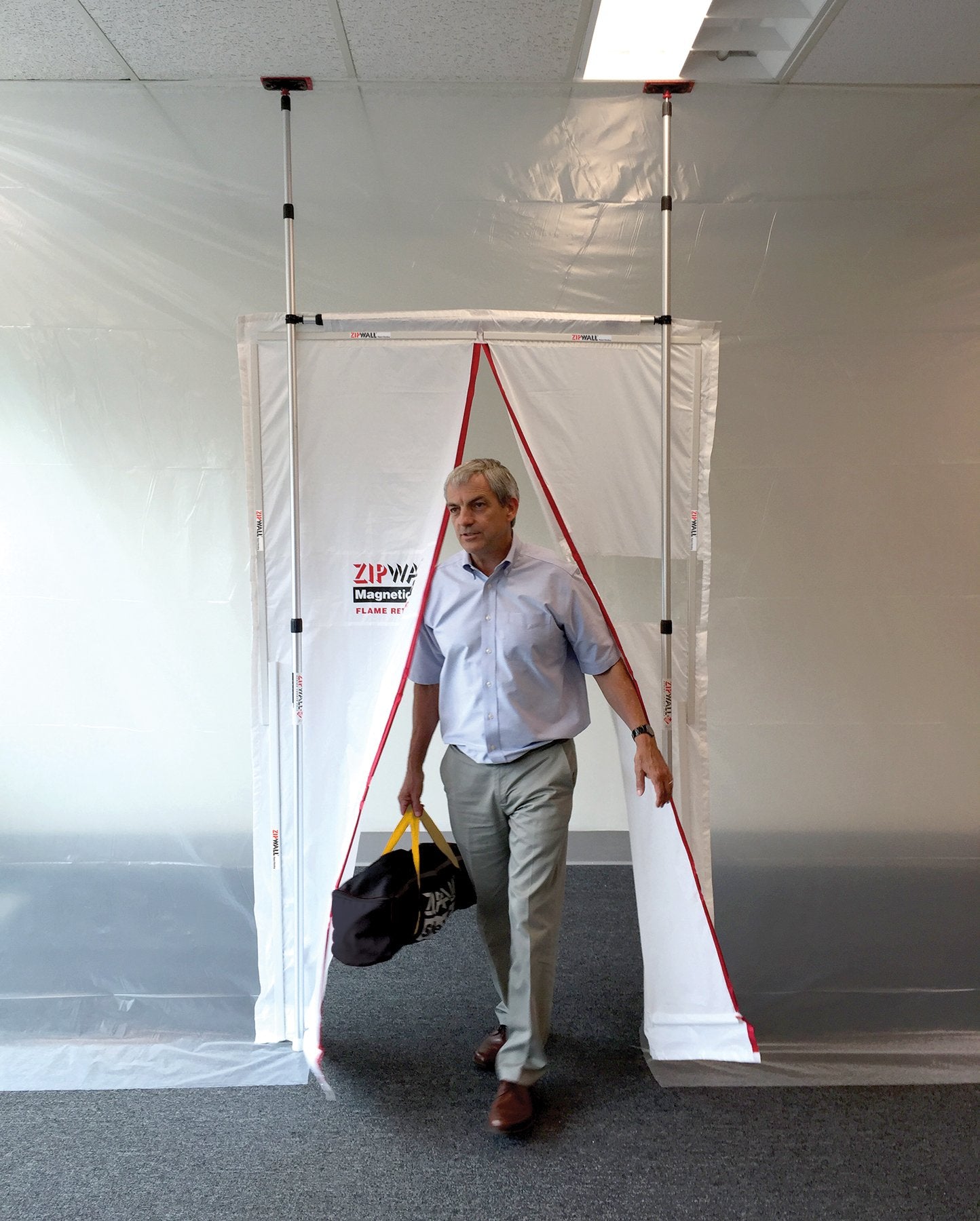 ZipWall MDK Dust Barrier Magnetic Door Kit