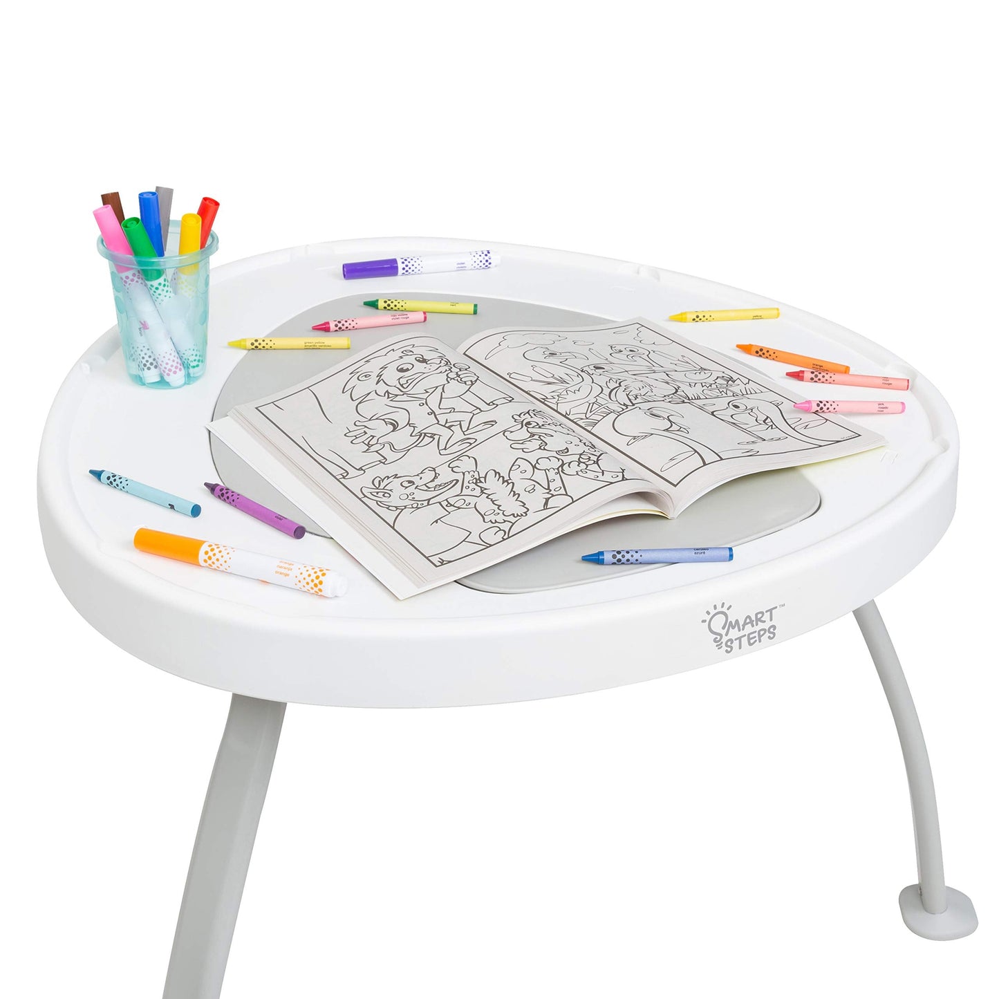 Smart Steps® 3-in-1 Bounce N' Play Activity Center Plus with STEM Learning Toys, Tike Hike