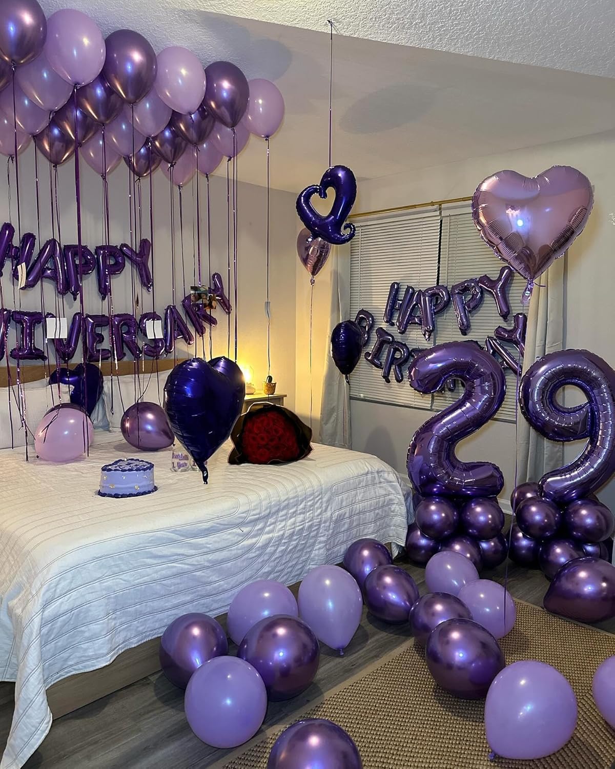 Purple Number 18 Balloon - 40 Inch 18th Birthday Decoration for Girls & Boys Party Supplies