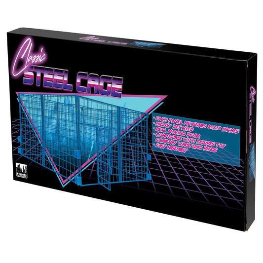 Figures Toy Company Classic Steel Cage Wrestling Playset