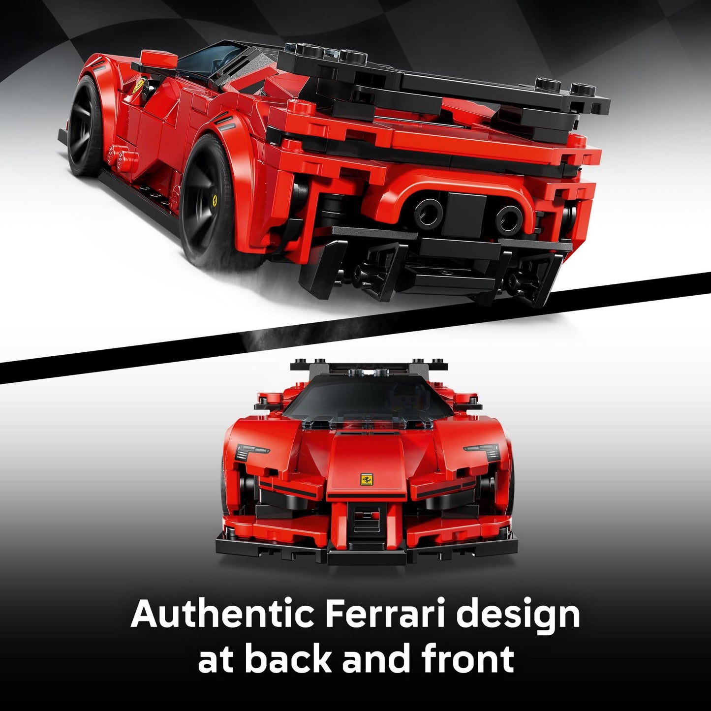 LEGO Speed Champions Ferrari SF90 XX Stradale Sports Car Building Toy for Kids - Building Set W/Ferarri Driver Minifigure for Boys & Girls, Ages 9+ - Gift Idea for Birthdays - 77254