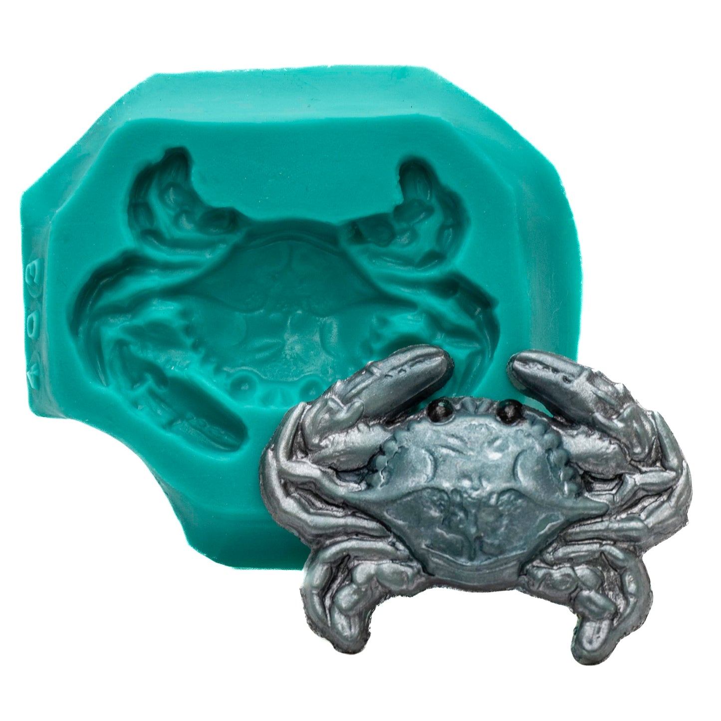 Crab Silicone Mold Food Safe Fondant Chocolate Candy Resin Polymer Clay Craft Mold