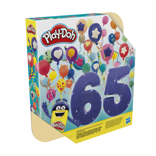 Play-Doh Ultimate Color Collection 65-Pack of Modeling Compound, Non-Toxic, 1-Ounce Fun Size Cans, Includes Sapphire, Sparkle, Confetti, Metallic Colors, and Color Burst (Amazon Exclusive)