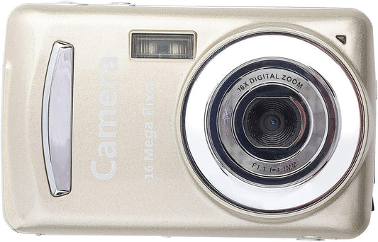 VINGVO 720P 2.4 inches 16MP 30FPS 32GB Mini Digital Camera, HD Compact Portable Camcorder with LCD Screen Support