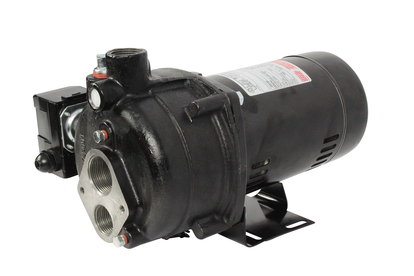 WAYNE CWS100-1 HP Cast Iron Convertible Jet Well Pump - Up to 588 Gallons Per Hour - Heavy Duty Jet Well Pump